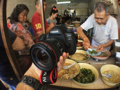 Canon EOS 5D Mark IV DSLR camera and last day of Long Fatt Teochew Porridge (隆发潮州粥)