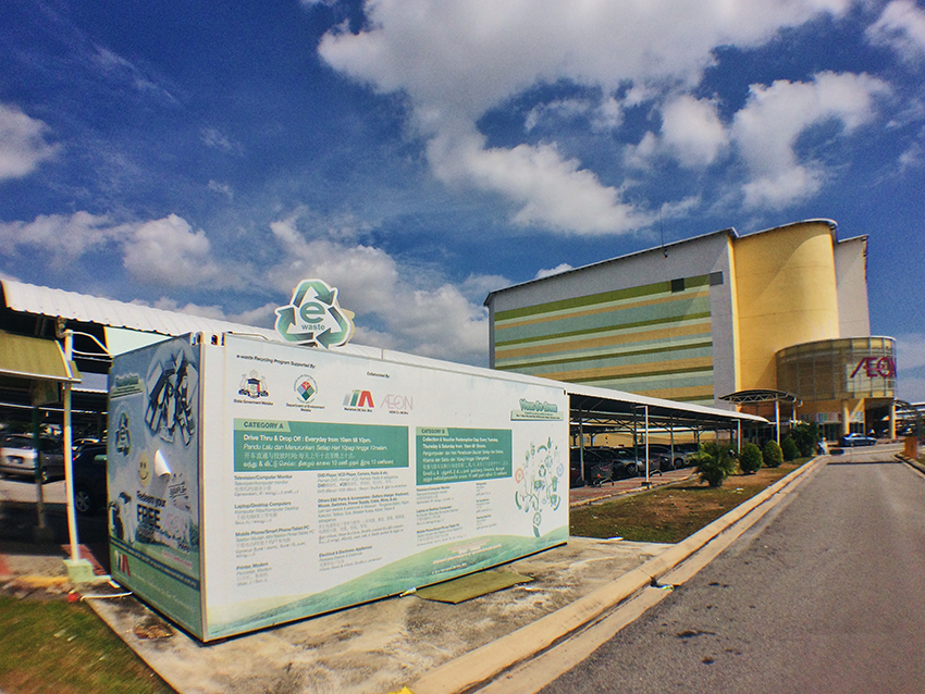 Melaka's Drive Thru and Drop Off Electronic Waste Collection Centre
